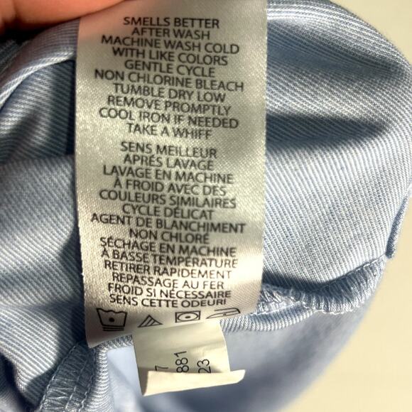 Travis Mathew Mens Light Blue Stripped Polo Size XL - Picture 9 of 10